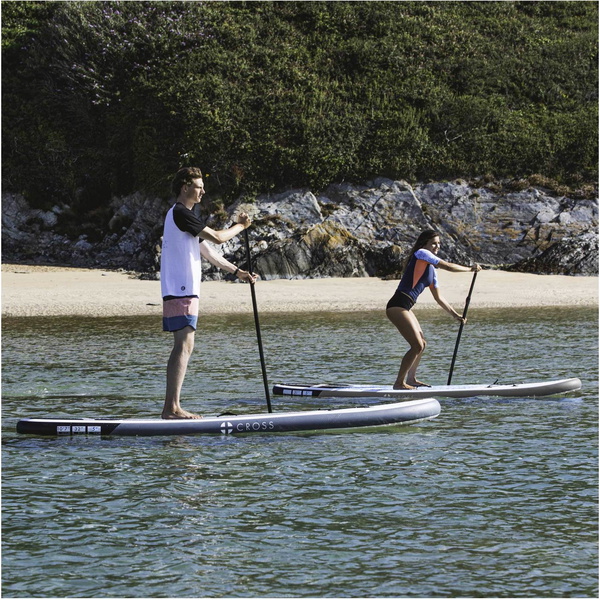 2025 Gul Cross 10'7 Inflatable Paddleboard Package - Board, Bag, Pump, Paddle & Leash CB0029-B7